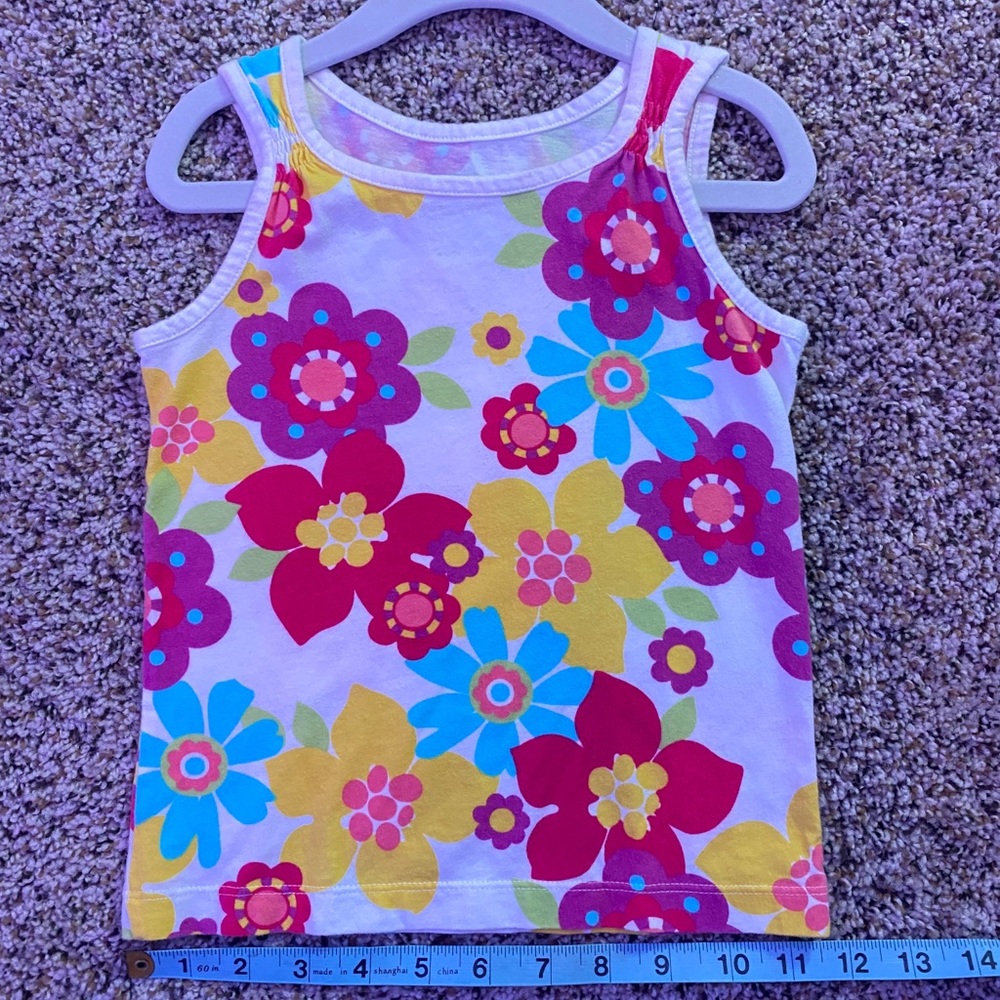 Kids flower tank 💗
